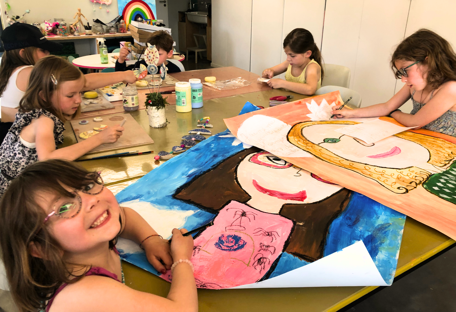 Ateliers créatifs et artistiques enfant de 7 à 10 ans – les 10 séances de  1h30 – de 10h30 à 12h - L'écurie